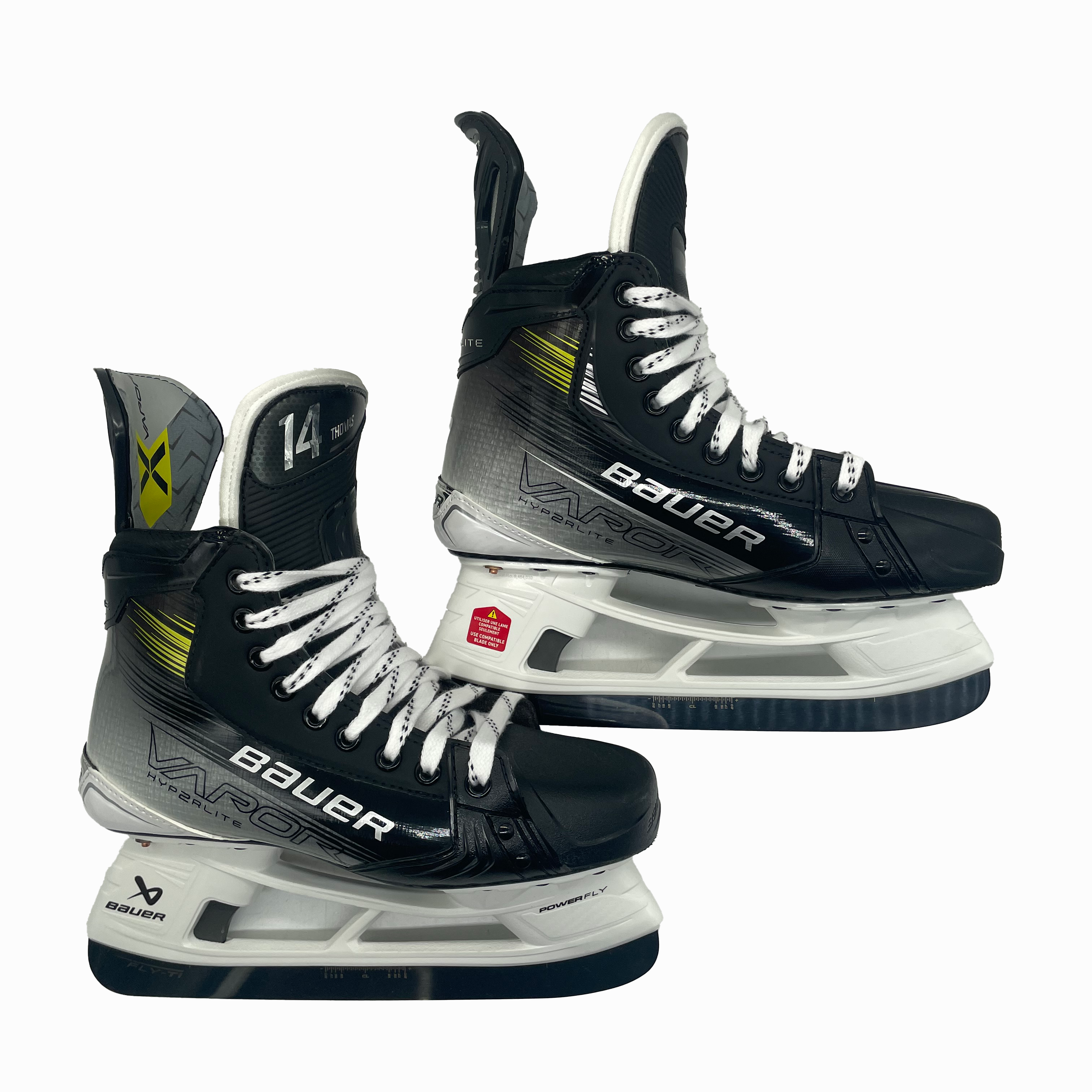 Bauer Vapor Hyperlite 2 - AHL Pro Stock Hockey Skates - Size L7.5D R7.825D