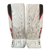 TRUE L20.2 - Used Pro Stock Goalie Pad Set (White/Red/Black)