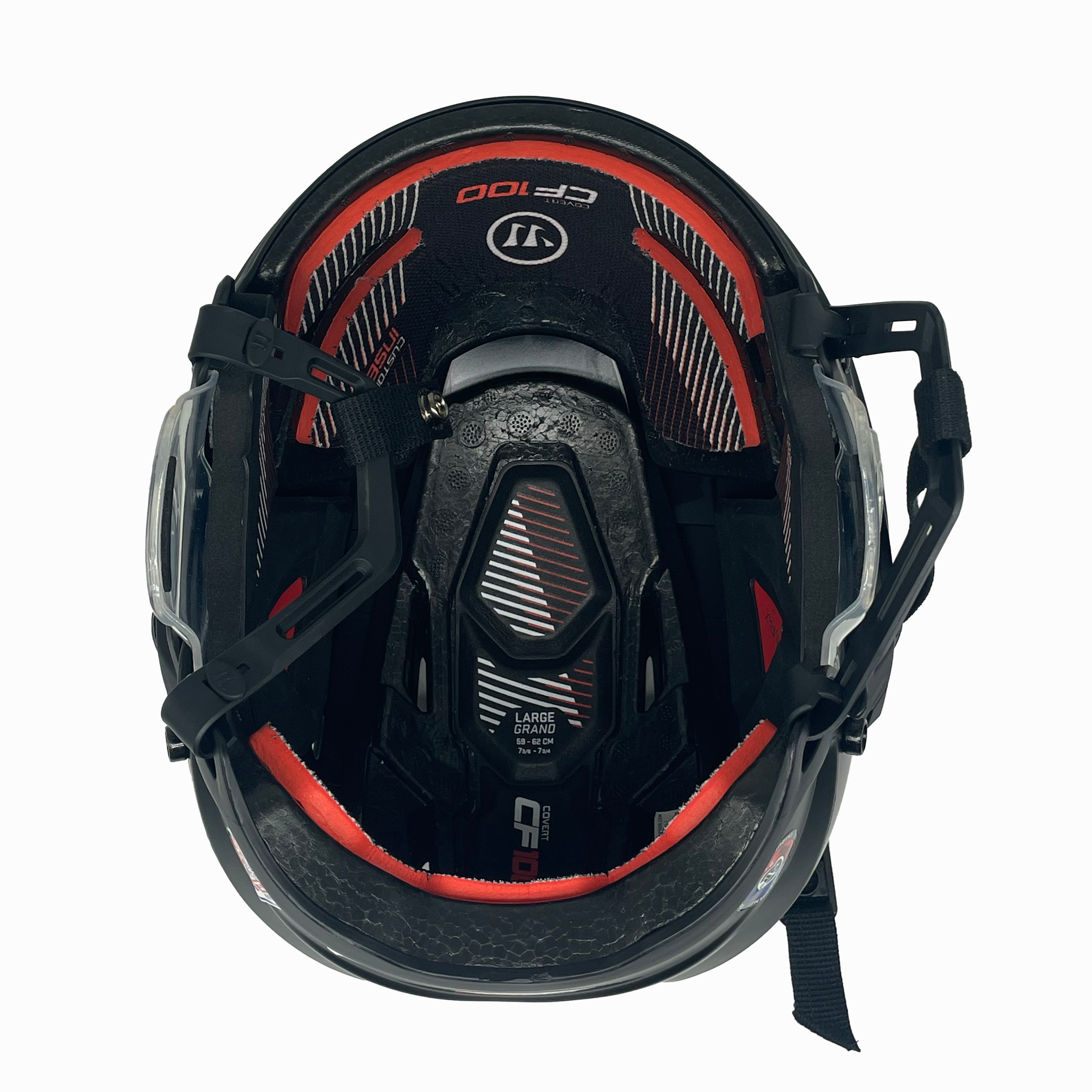 Warrior Covert CF 100 - Hockey Helmet (Matte Black)