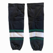 Exclusive Pro Sports - Used Hockey Socks (Black/White/Green)