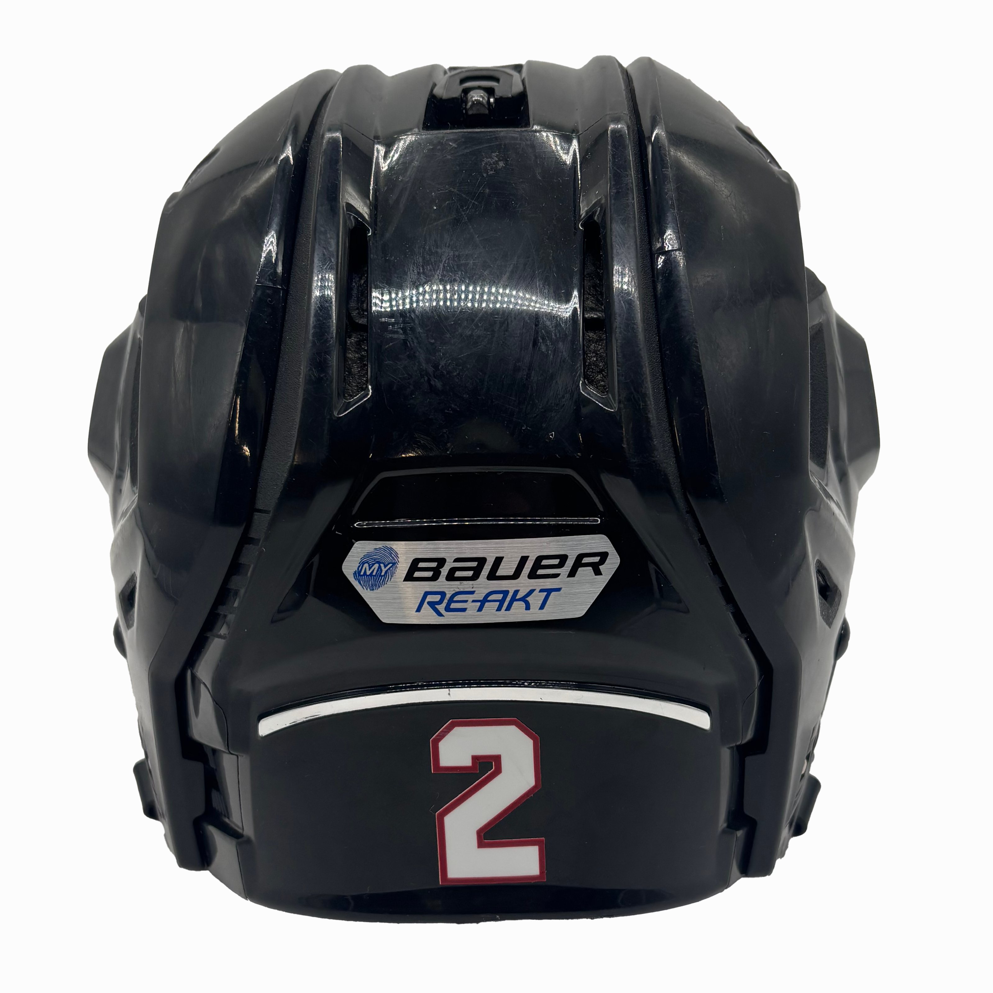 Bauer Re Akt Customized Fit - Used Team Canada Hockey Helmet (Black)