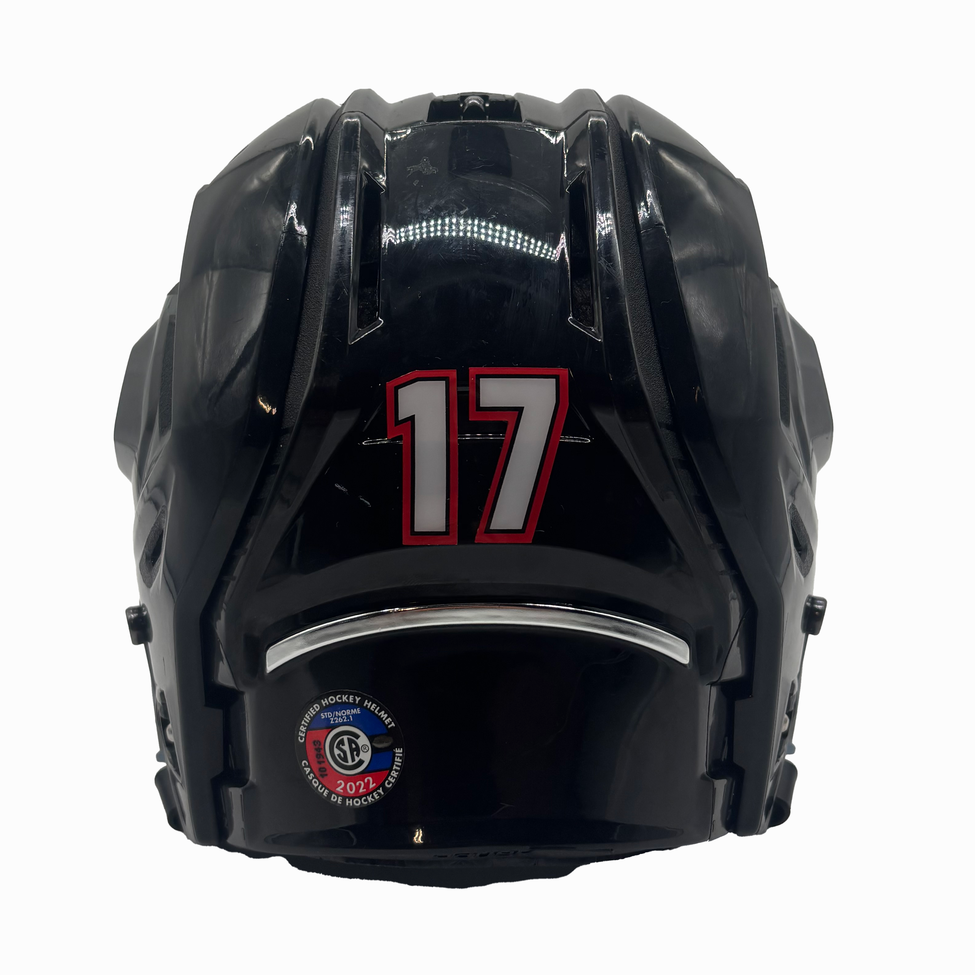 Bauer Re Akt 150 - Used Team Canada Hockey Helmet (Black)