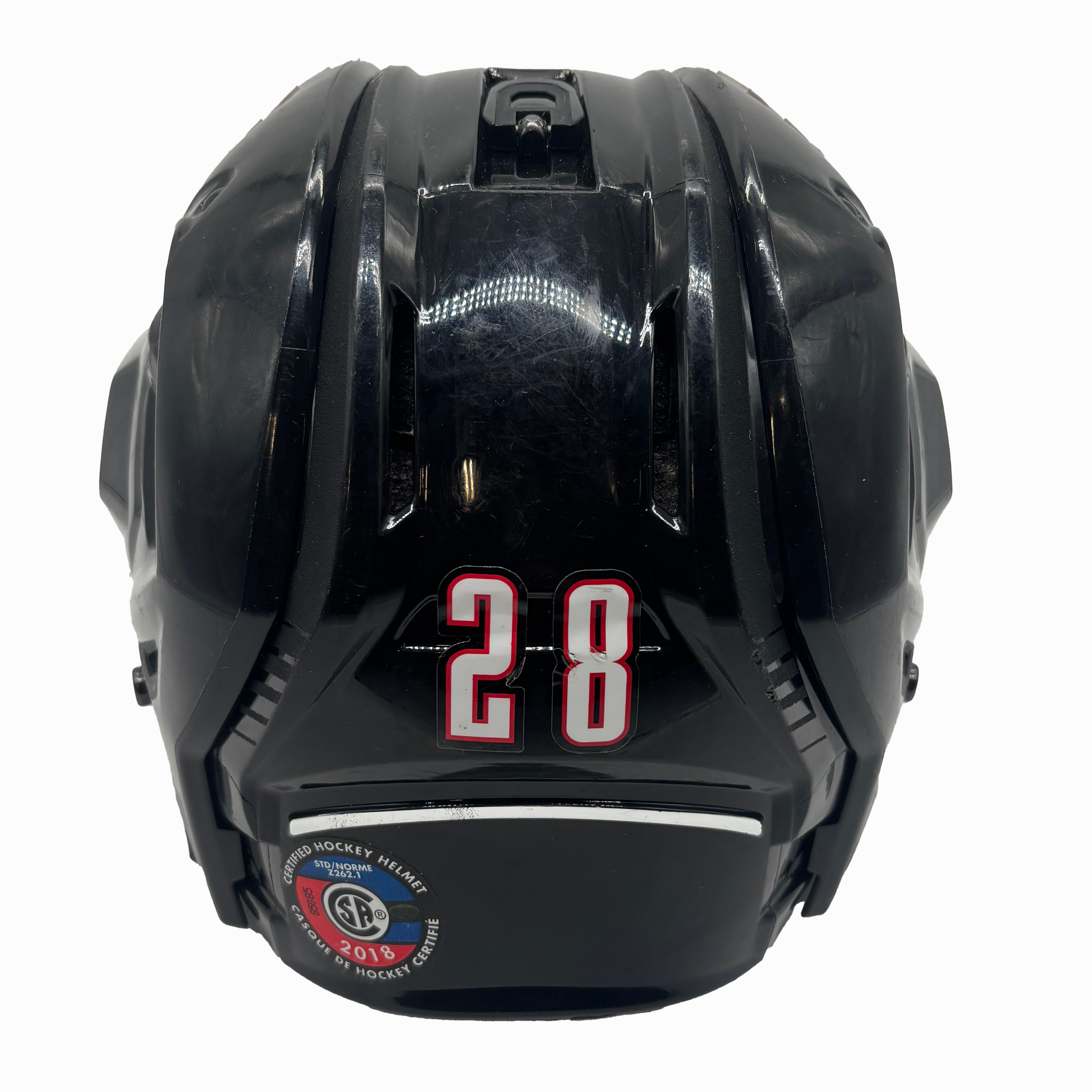 Bauer Re Akt 150 - Used Team Canada Hockey Helmet (Black)