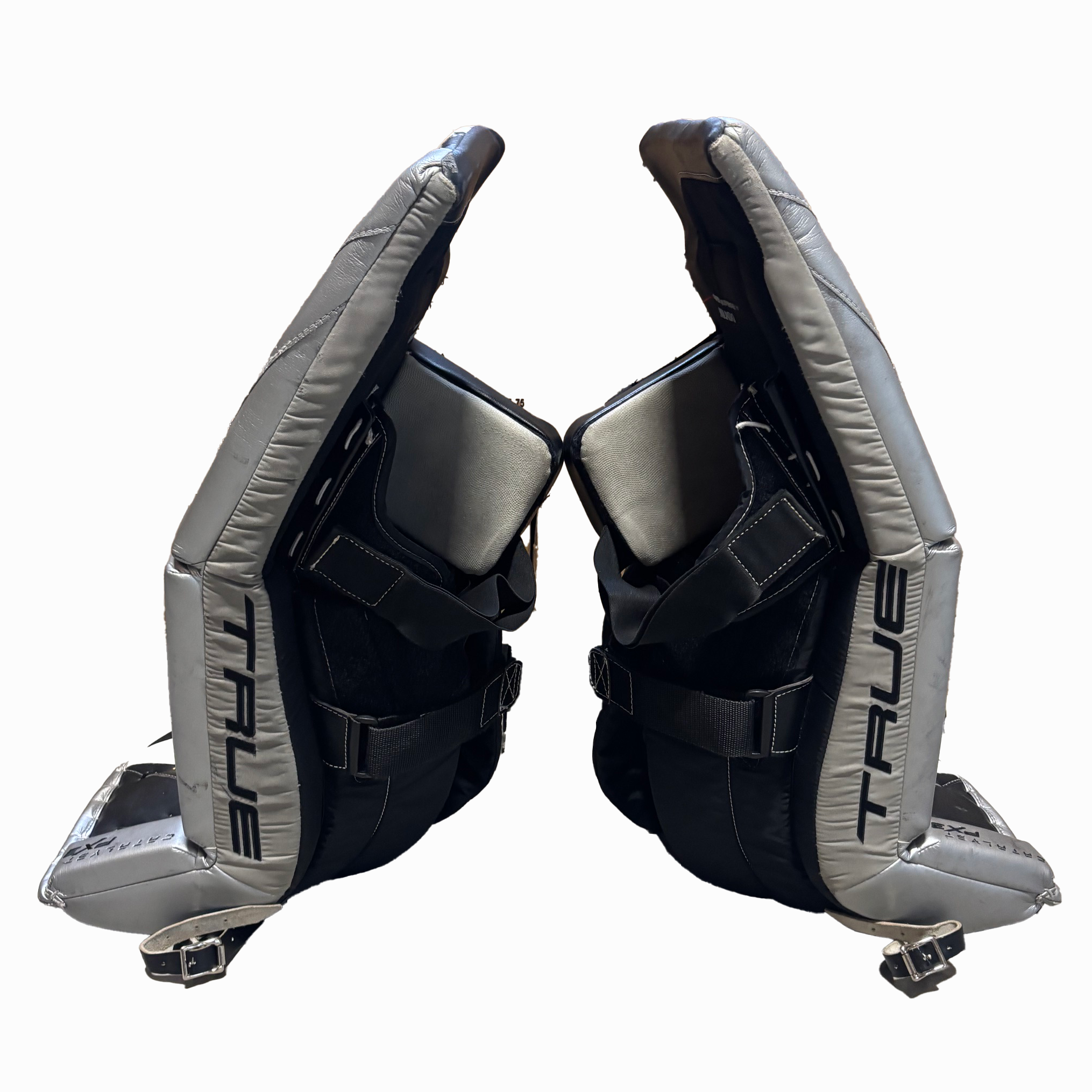 TRUE Catalyst PX3 - Used NCAA Pro Stock Goalie Full Set (Black/White/Silver)