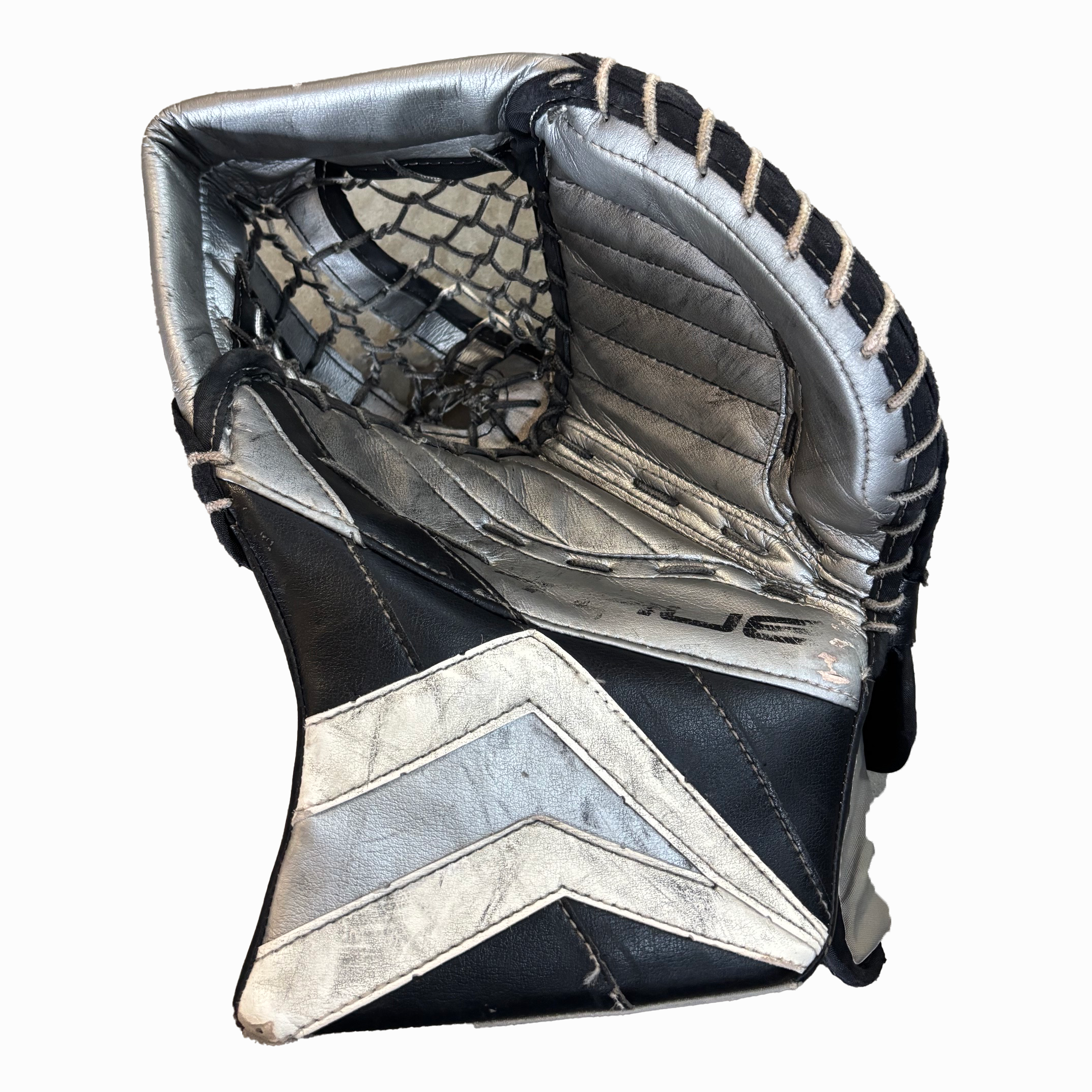 TRUE Catalyst PX3 - Used NCAA Pro Stock Goalie Full Set (Black/White/Silver)