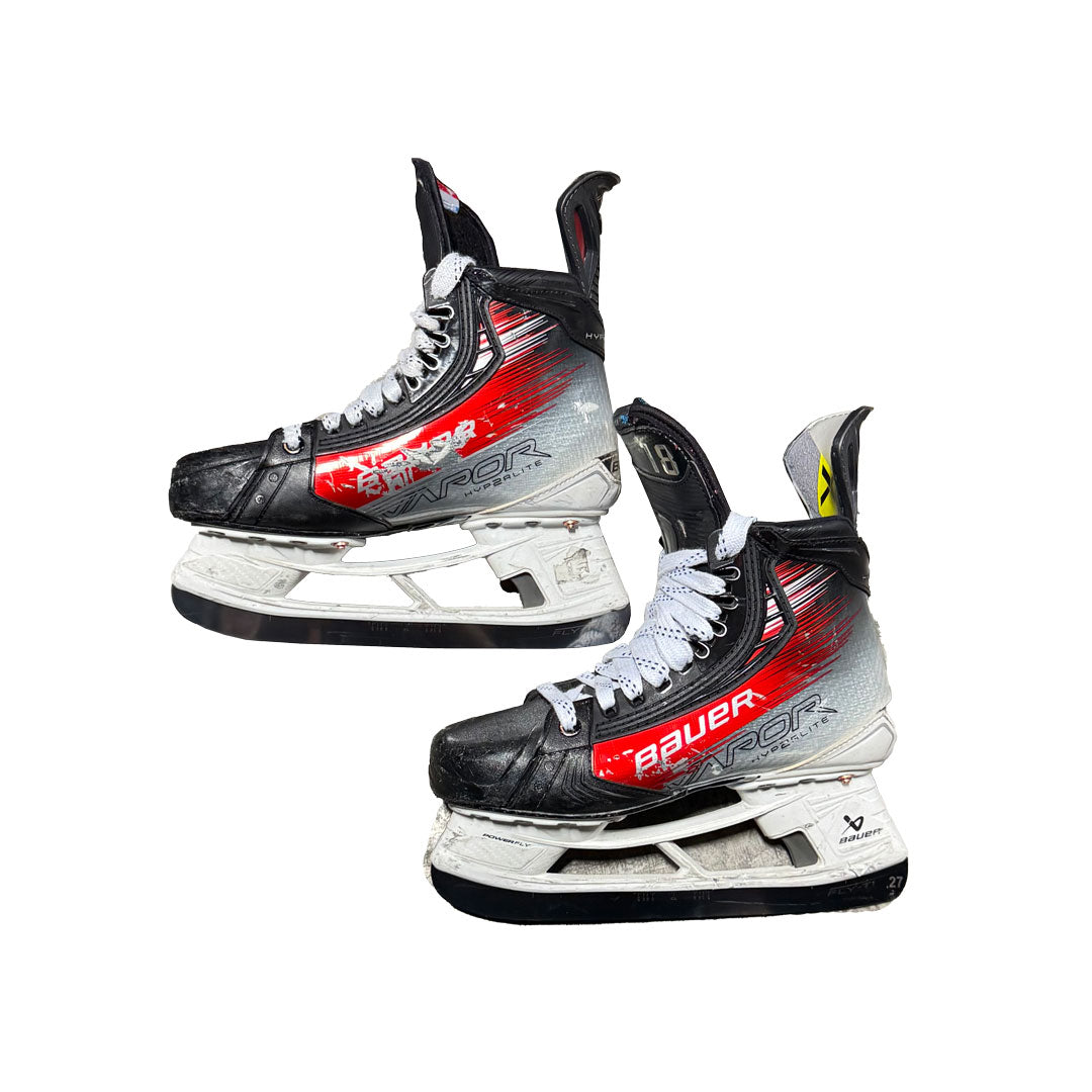 Bauer Vapor Hyperlite 2 - Used Pro Stock Hockey Skate - Size 5 (Red)