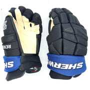 Gant Sherwood Rekker Legend Pro – NHL Pro Stock – Paume Pro – Maple Leafs de Toronto (noir/bleu)