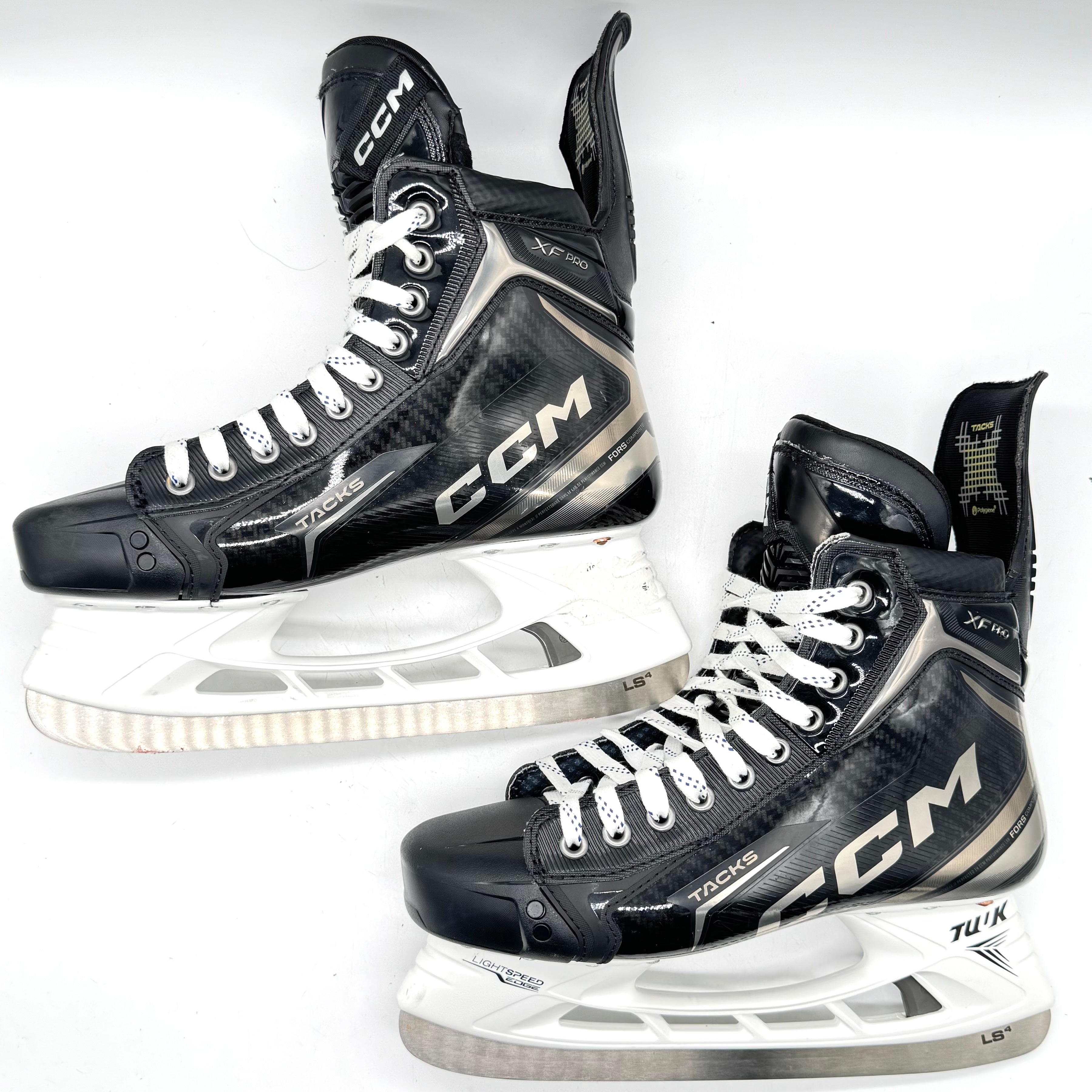 Noah Cates - CCM Tacks XF Pro - NHL Pro Stock Hockey Skates - Size 8