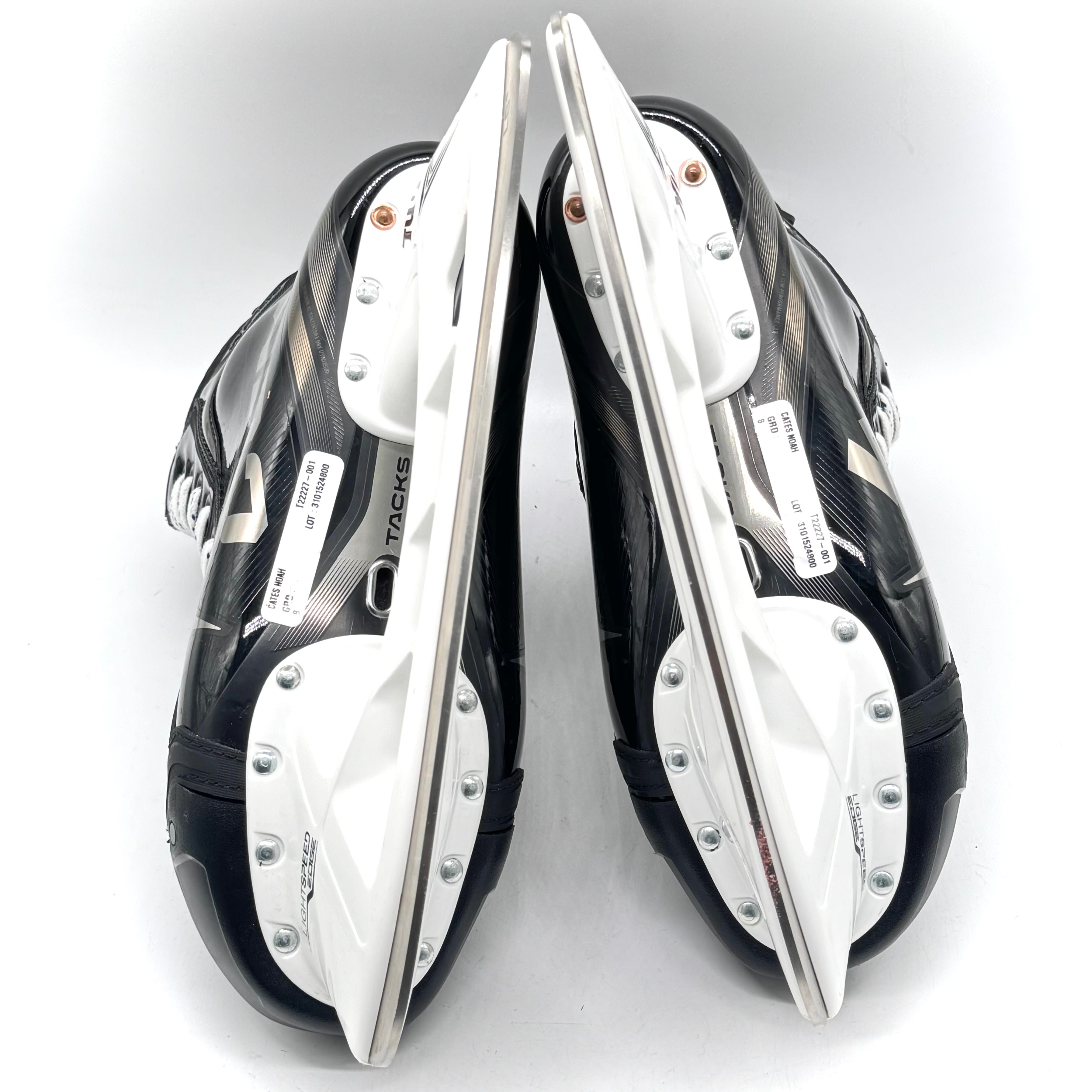 Noah Cates - CCM Tacks XF Pro - NHL Pro Stock Hockey Skates - Size 8