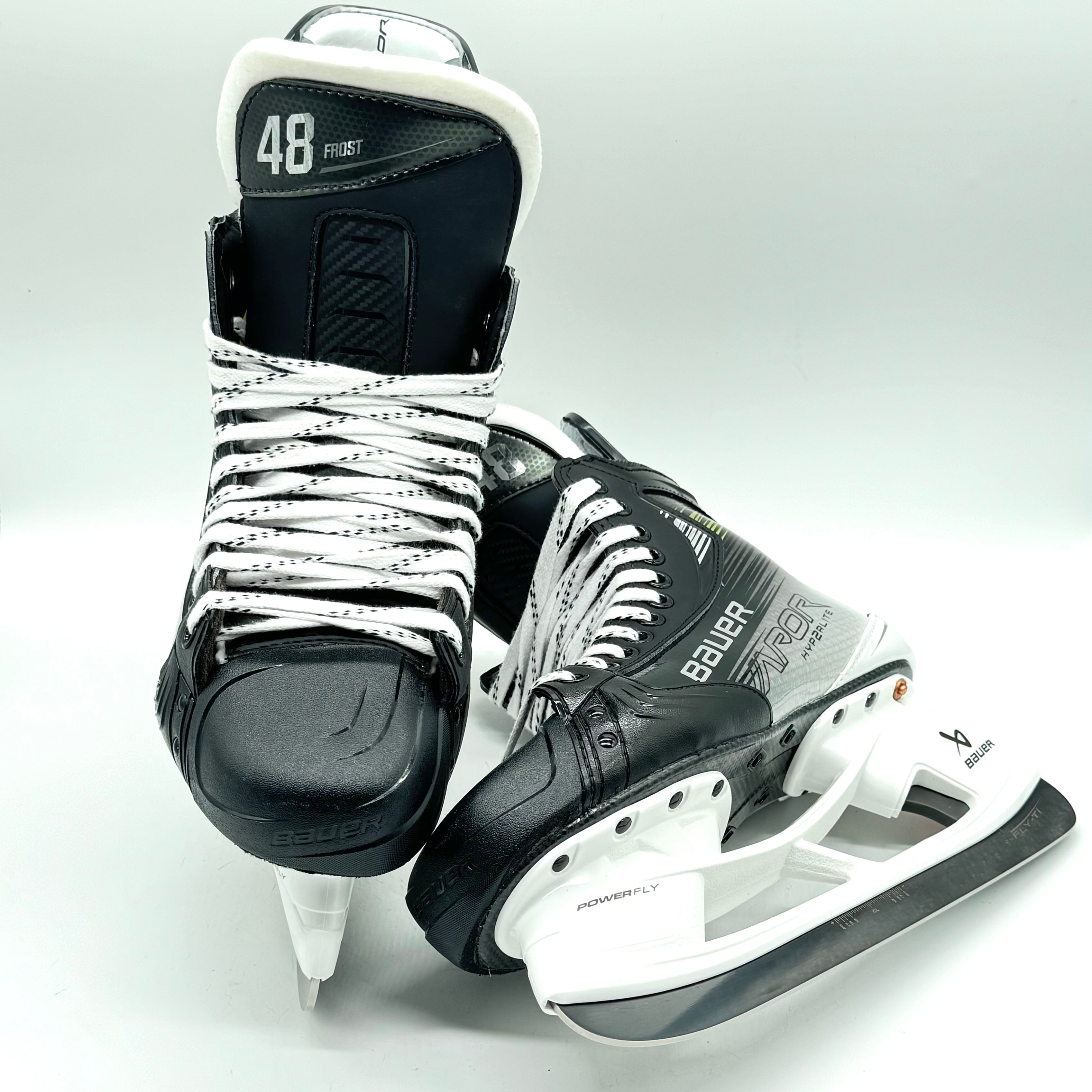 Morgan Frost - Bauer Vapor Hyperlite 2 - Patins de hockey professionnels de la LNH - Taille 8