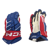 CCM HGJS - Gant NHL Pro Stock - Kaiden Guhle (Bleu/Rouge/Blanc)