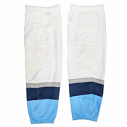 USHL - Chaussettes usagées (blanc/bleu/gris)