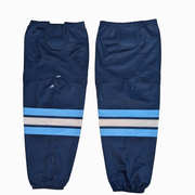 USHL - Chaussettes usagées (bleu/bleu marine/blanc)