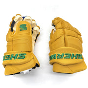 Sherwood Pro - NHL Pro Stock Glove - Minnesota Wild (Tan/Green)