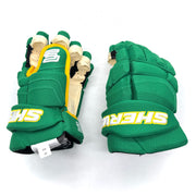 Sherwood Pro - NHL Pro Stock Glove - Minnesota Wild (Green/Yellow)