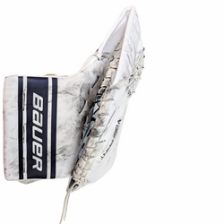 Bauer Vapor Hyperlite 2 - Gant de gardien de but Pro Stock d'occasion (bleu marine/blanc)