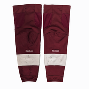 OHL - Chaussettes de hockey Reebok d'occasion (marron/blanc)