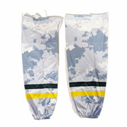 NCAA - Used Hockey Socks (Camo/Yellow/Green)
