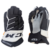 CCM HGJS - Gant NHL Pro Stock - Penguins de Pittsburgh (noir/blanc)
