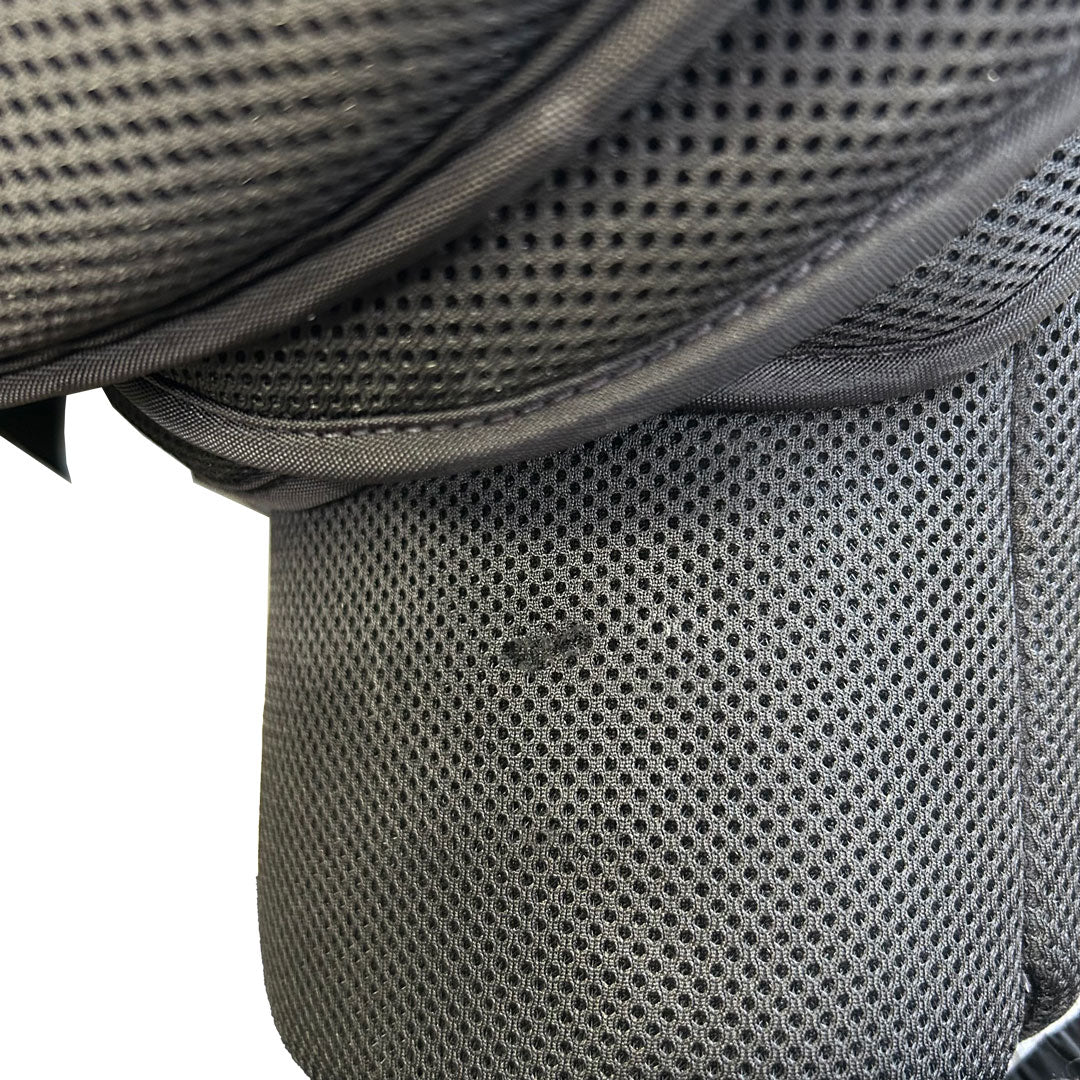 Vaughn Velocity V10 Pro Spec – Plastron de gardien de but Pro d'occasion (noir)