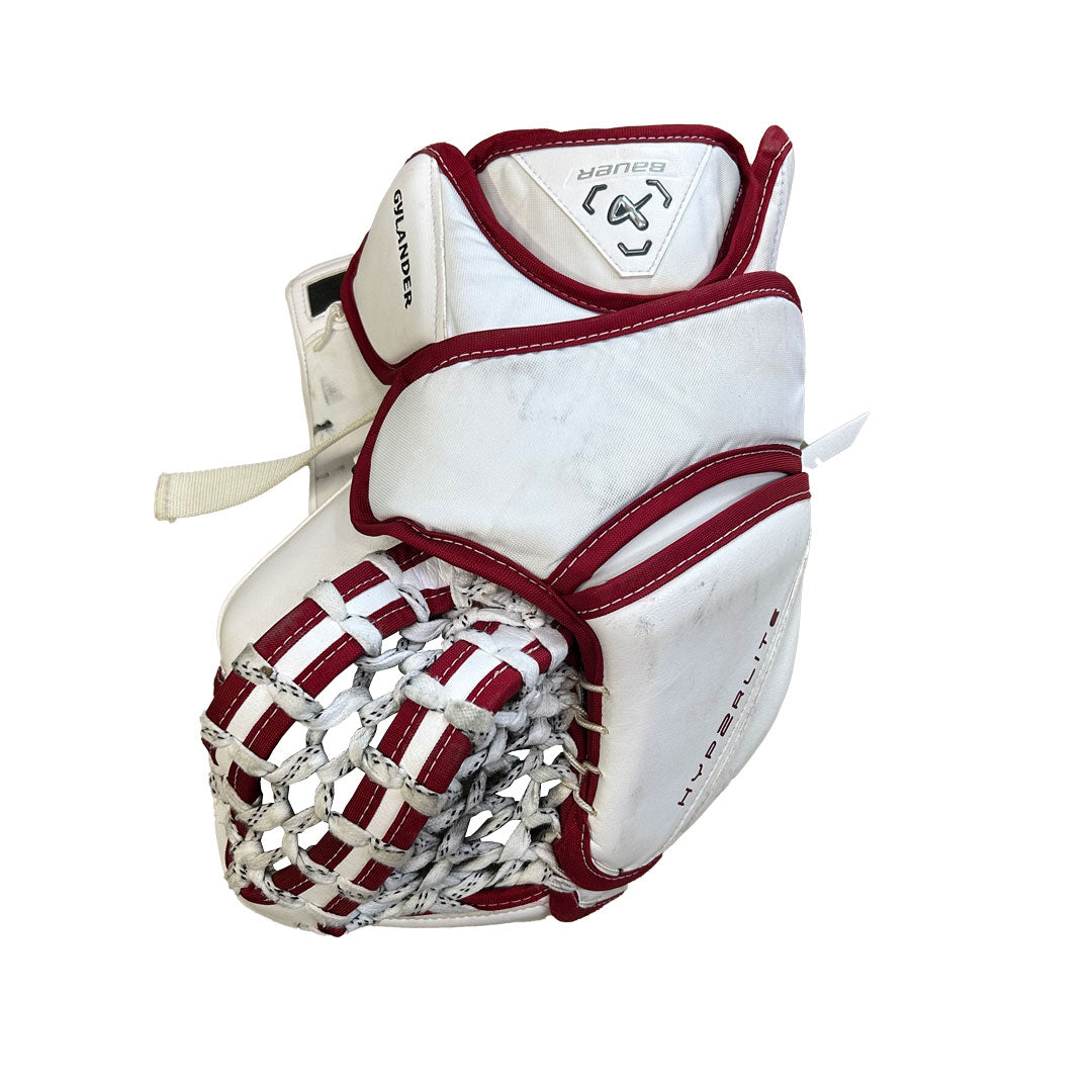 Bauer Vapor Hyperlite 2 - Used Pro Stock Goalie Full Set (White/Red)