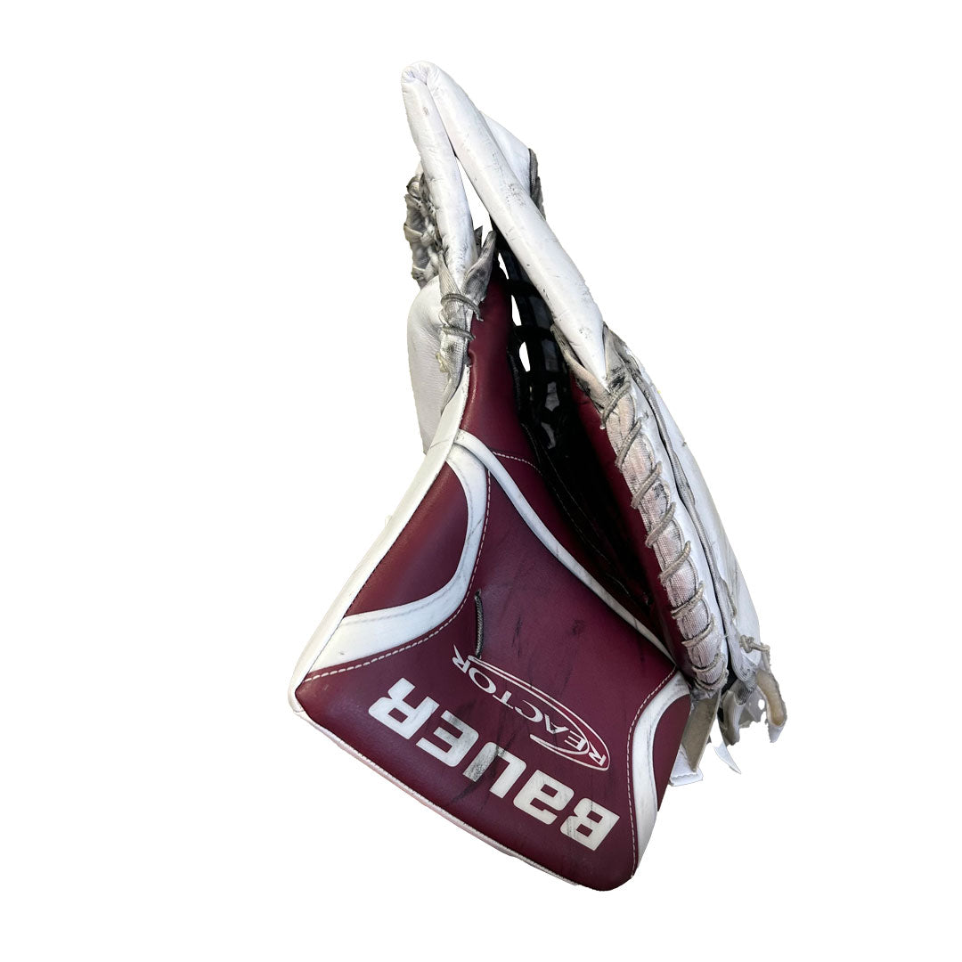 Bauer Vapor Hyperlite 2 - Used Pro Stock Goalie Full Set (Maroon) *Dressed as Bauer Reactor*