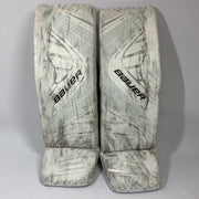 Bauer Vapor 1X OD1N - Jambières de gardien Pro d'occasion - (Blanc/Noir)