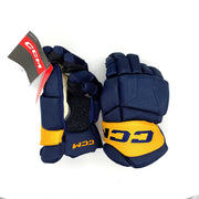 CCM HGJSCHLPP - Gant OHL Pro Stock (bleu marine/jaune)