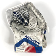 Bauer Supreme 2S Pro - Gant de gardien de but Pro Stock d'occasion (blanc/rouge/bleu)
