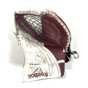 Reebok Revoke Pro - Gant de gardien Pro Stock (Blanc/Marron)
