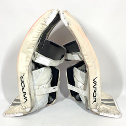 Bauer Vapor 2X Pro - Jambières de gardien senior d'occasion (blanches)
