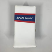 Nouveau Bauer Vapor Hyperlite - Bloqueur de gardien de but Pro Stock (blanc/rouge/bleu)