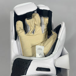 Nouveau Bauer Vapor Hyperlite - Bloqueur de gardien de but Pro Stock (blanc/rouge/bleu)