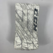 CCM Axis - Bloqueur de gardien de but Pro Stock d'occasion (blanc)