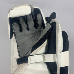 CCM Axis - Bloqueur de gardien de but Pro Stock d'occasion (blanc)