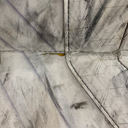 CCM AXIS - Jambières de gardien de but Pro Stock d'occasion (blanches)