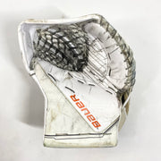 Bauer Supreme Mach - Gant de gardien Pro Stock d'occasion - (Blanc/Orange)