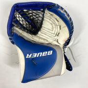 Bauer Supreme Ultrasonic - Gant de gardien de but Pro Stock d'occasion - (Bleu/Blanc)