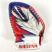 Vaughn Velocity V9 - Gant de gardien de but Pro Stock d'occasion (rouge/bleu/blanc)