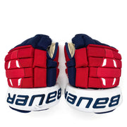 Gant Bauer Nexus 2N d'occasion de la LNH - Capitals de Washington - Erik Gustafsson (bleu marine/rouge/blanc)