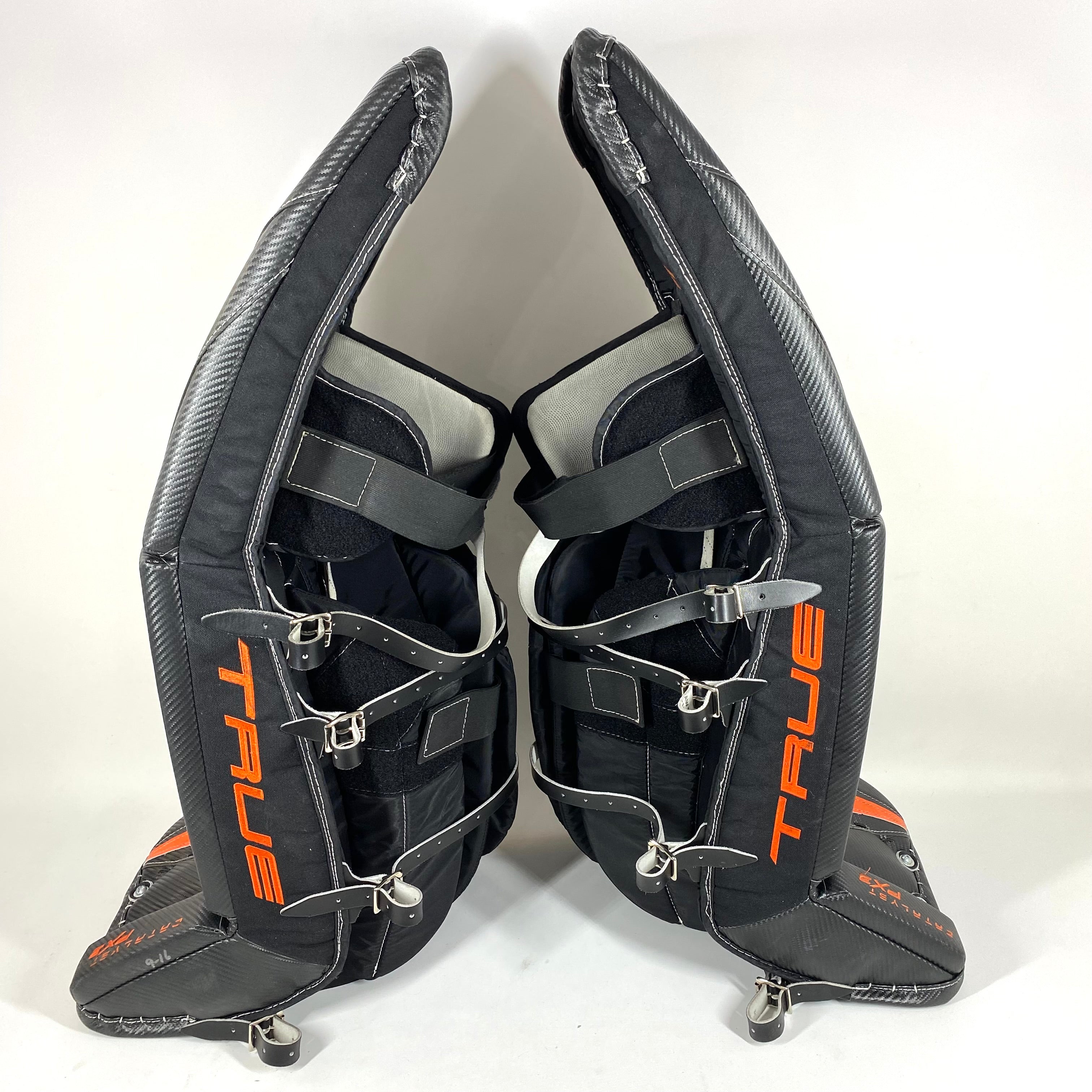 True PX3 - Used Pro Stock Goalie Full Set (Black/Gold/Orange)