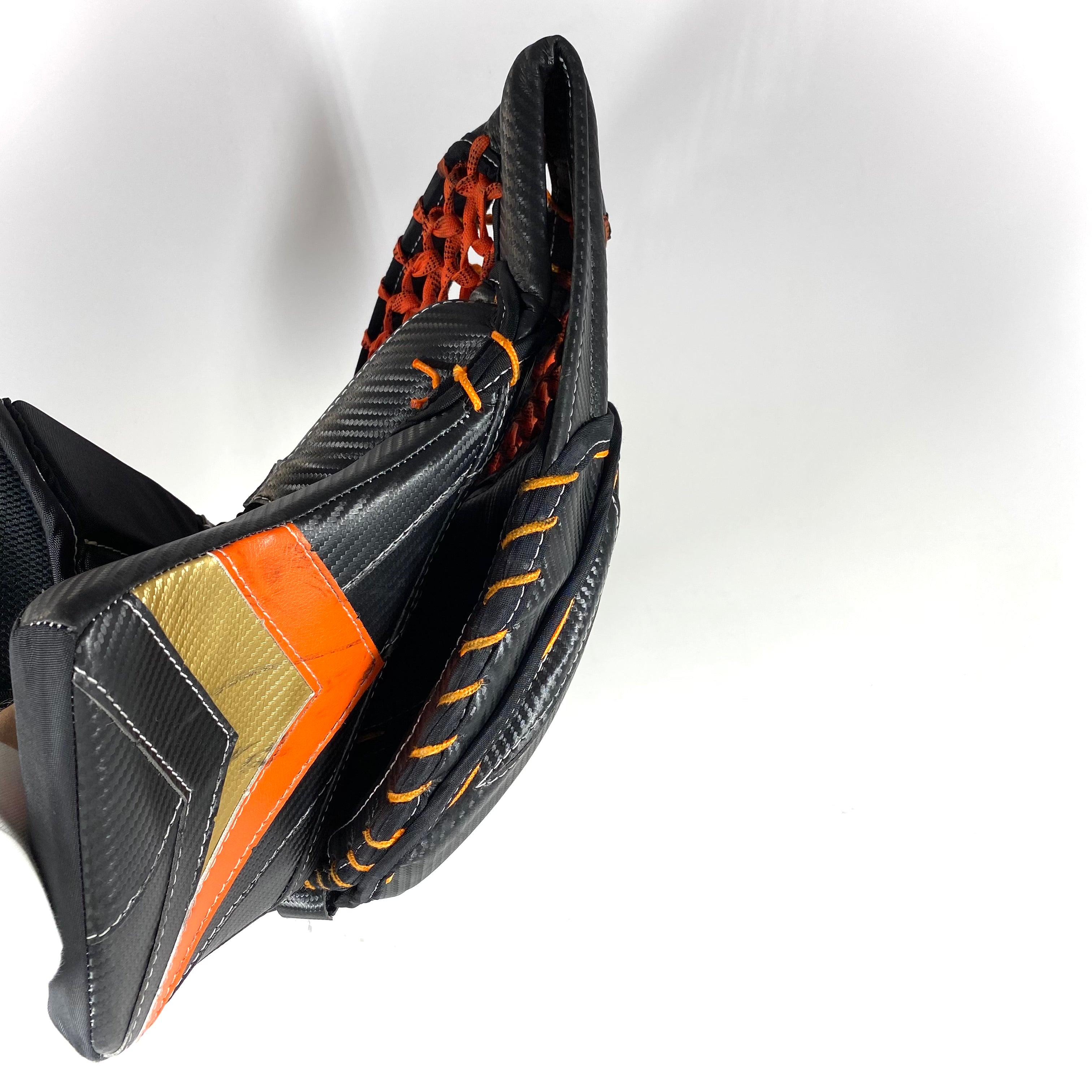 True PX3 - Used Pro Stock Goalie Full Set (Black/Gold/Orange)