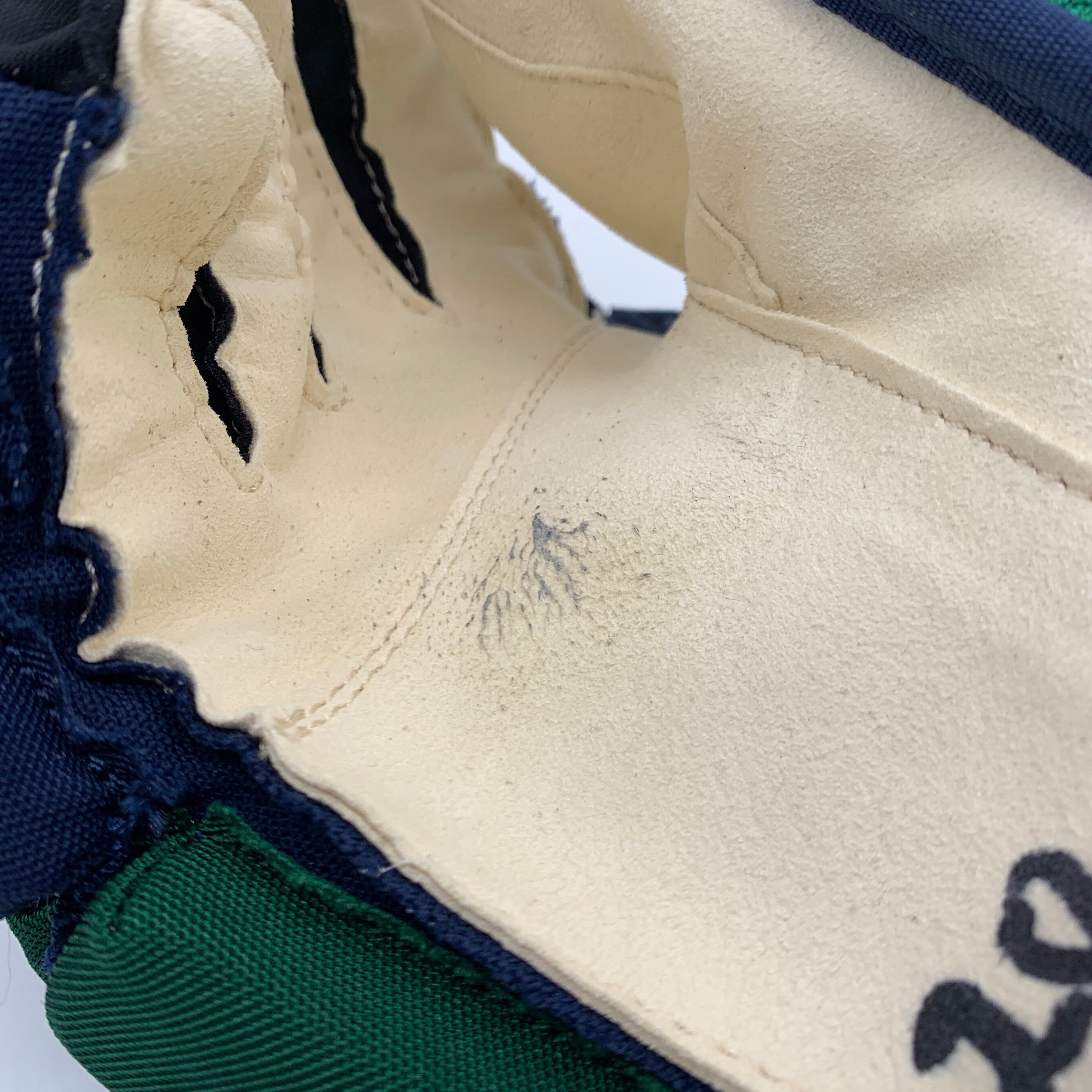 Bauer Vapor Hyperlite - Premium Used Pro Stock Glove (Green/Blue)