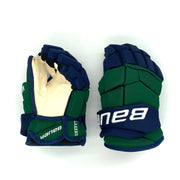 Bauer Supreme Ultrasonic - Gant NCAA Pro Stock (Vert/Bleu)