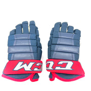 CCM HG97XP - Used Pro Stock Gloves - (Navy/Red)