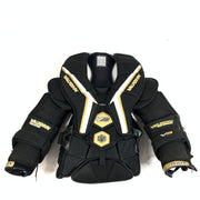 Vaughn Velocity V9  - Used Pro Stock Goalie Chest Protector (Black/White/Gold)