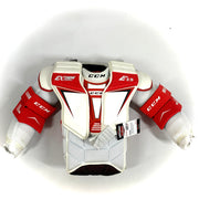 CCM Extreme Flex 2.9 - Pro Stock Goalie Chest Protector (White/Red) - Intermediate