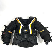 Vaughn Velocity V9  - Used Pro Stock Goalie Chest Protector (Black/White/Yellow)