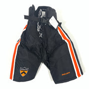 Bauer Nexus - Pantalon de hockey Pro Stock NCAA pour femme (noir/orange)