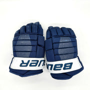 Bauer Pro Series - Gants Pro Stock d'occasion (bleu marine)